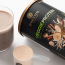 Veggie Protein Banana com canela